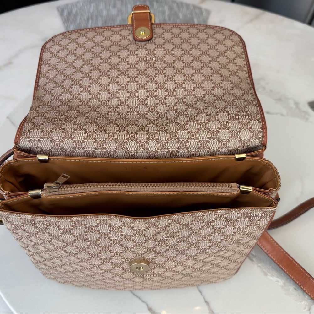 Celine Macadam Pattern Crossbody Bag - Picture 3 of 11